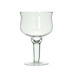 Стъклена ваза прозрачна Φ16X24