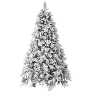  X MAS TREE FLOCKED ALASKAN Φ 102X150 10