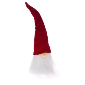  XMAS RED WHITE GNOME 20CM