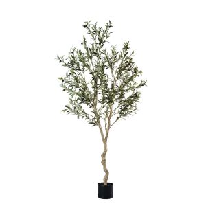 ARTIFICIAL OLIVE TREE IN POT ASSEMBLED - H180cm