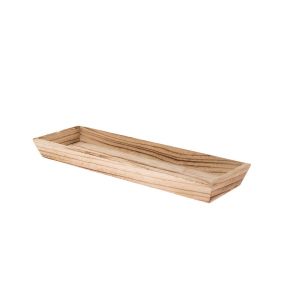 Дървен поднос с правоъгълна форма 40x14x4 см
