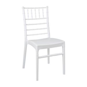 Градински стол Nerea бял цвят 43.5x51.5x90.5cm