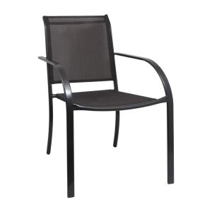 Метален стол сива стомана 65х55,5х86,5см