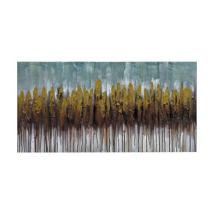 FOREST PAINT ON CANVAS WITH WOODEN FRAME 120*2.3*60