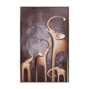 FRAME 62370 "Elephant" BRONZE-BLACK COLOR 50x3x80cm