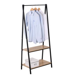 METAL CLOTHES HANGER WITH SHELF LYJ 64*40*151