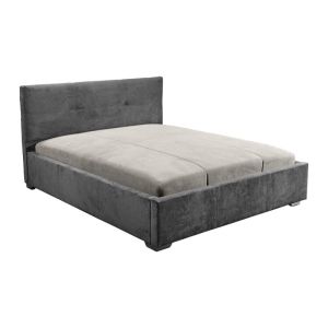 PEGAZ BED WITH MATTRESS GRAY-LIGHT GRAY 178*218*105 (160*200)
