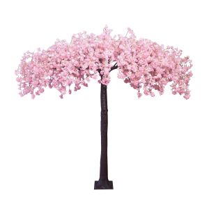 PINK CHERRY TREE WITH PENDING FLOWERS H310cm