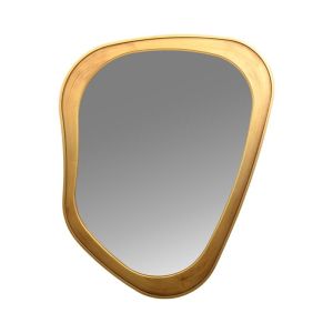 Wall mirror FL6113 in gold color, size 55x6x70cm