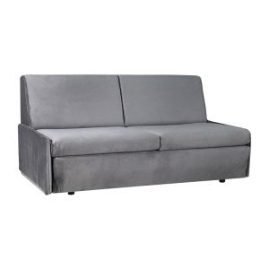 Двуместен разтегателен диван 'Orelia' сив цвят 164x92x85см