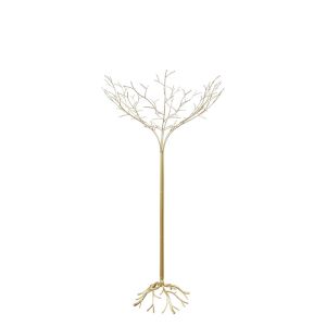 Декоративно метално дърво в златно - φ61.5x119.5см