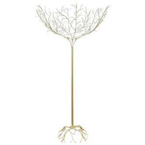 Декоративно метално дърво в златно - φ83x160см