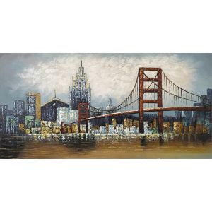 Картина платно мостът Голдън гейт 120x60 см