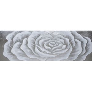 Картината на платно Розово сребро - размери 150x50 см