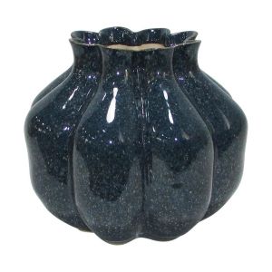Керамична ваза Belinda син цвят 21x21x19см