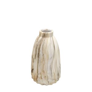 Керамична ваза с мраморен ефект 14.6x23.5 см