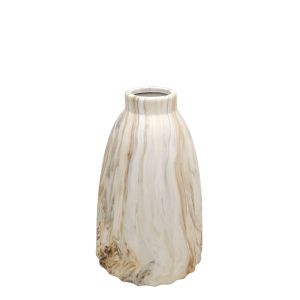 Керамична ваза с мраморен ефект 17.5x28.2 см