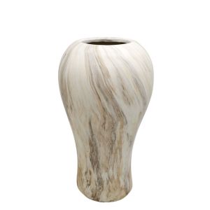 Керамична ваза с мраморен ефект 20.2x34.8 см