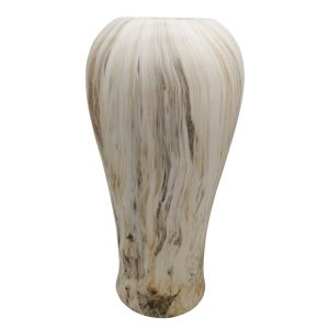 Керамична ваза с мраморен ефект 21.6x43.8 см