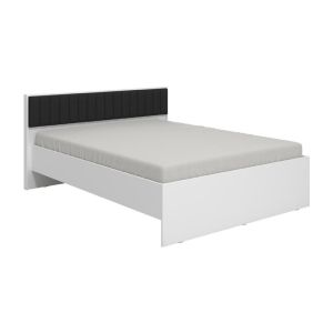 Легло 'Varadero' 160 бяло със сива тапицерия 175x206x92см