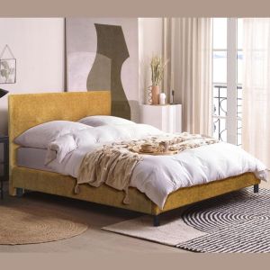 Легло Channel цвят горчица, размери 150x208 см