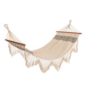 CREAM COTTON HAMMOCK 115X220CM