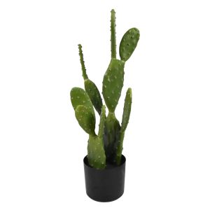 Декоративно растение Cactus в кашпа Inart H64cm