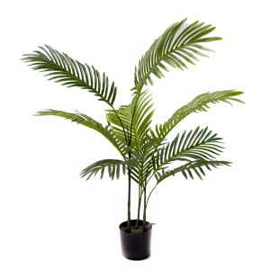 Декоративно растение в кашпа Areca Inart H80cm