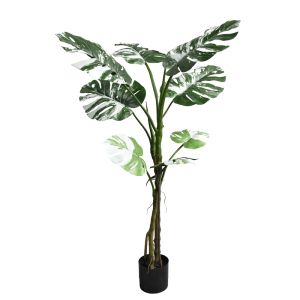 Декоративно саксийно растение Monstera II Inart H132cm