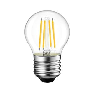 LED ЛАМПА G45 КРУШКА 6W 2700K E27 ПРОЗРАЧНА