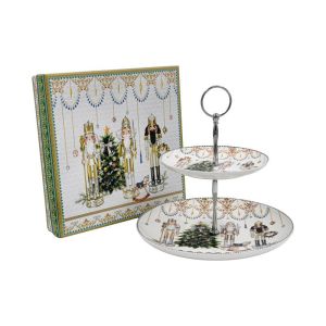 КОЛЕДНА ДВУЕТАЖНА ФОРМА ЗА ТОРТА FL026 ЛЕШНИКОТРОШАЧКА 15СМ И 23СМ