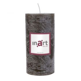 PILLAR SCENTED CANDLE IN GREY/BROWN COLOR