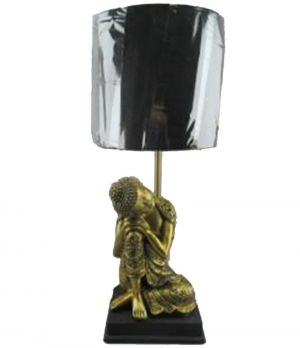 Настолна лампа от полирезин Буда
