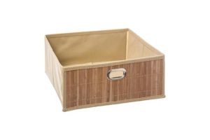 Бамбукова кутия за съхранение