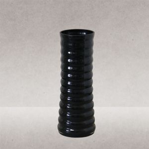 Черна стъклена ваза 30CM