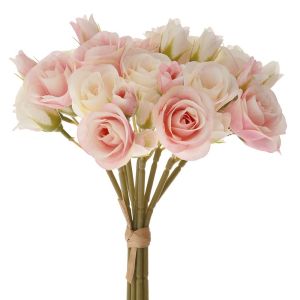 Букет изкуствени рози 30см с 36 цветя