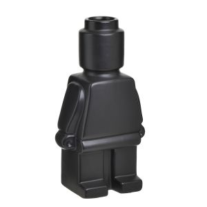 Керамична ваза LEGO черна17x10x30