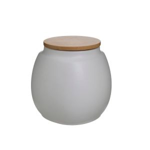 Бяла ваза с капак 1400CC Φ15Χ13