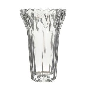 Стъклена ваза прозрачна φ18x27