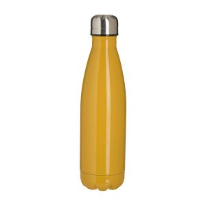 Жълта термос бутилка от неръждаема стомана φ7χ27