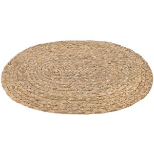 ROUND SEAGRASS TABLE MAT 40X30 CM NATURAL COLOR