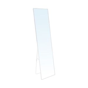 Стоящо огледало DAYTON 40x43x160cm с бяла алуминиева рамка Ε7182,3