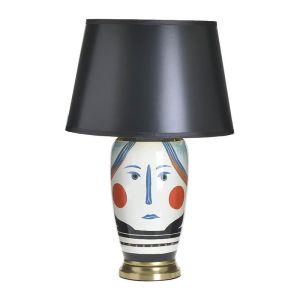 Дизайнерска нощна лампа керамика φ33x68
