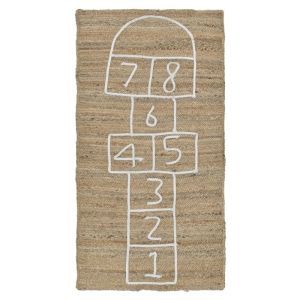 JUTE/COTTON RUG FOR KIDS NATURAL 80X150