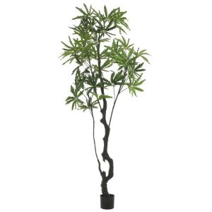 PL/FABRIC PLANT IN POT GREEN H200