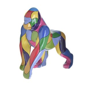 Фигура горила многоцветна 30х16х27