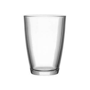 S/6 WATER GLASS CLEAR 415CC Φ8,5Χ12