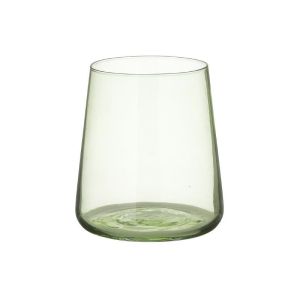 Стъклени чаши за вода 6бр зелени 380CC Φ9X10