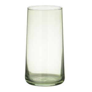 S/6 WATER GLASS GREEN 540CC Φ8X15