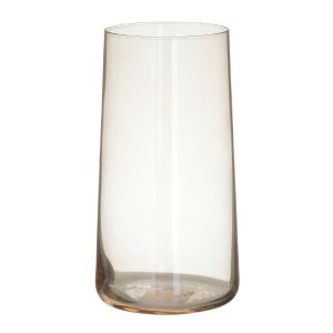 Стъклени чаши за вода 6бр розови 540CC Φ8X15